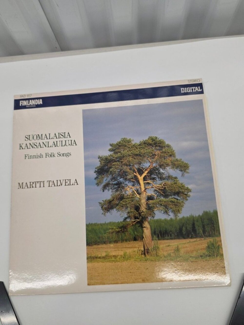 Martti Talvela – Finnish Folk Songs LP 1979 Finlandia Folk Digital Stereo 33 RPM